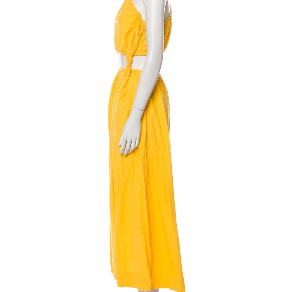 Farm Rio Yellow One-Shoulder Dress - Picture 2 of 3